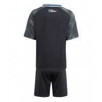 Maglie da calcio Aston Villa Seconda Maglia Bambino 2025-26 Manica Corta (+ Pantaloni corti)
